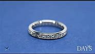 Diamond Channel Eternity Band in 14kt White Gold (1ct tw)