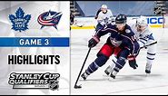 NHL Highlights | Maple Leafs @ Blue Jackets, GM.3 - Aug. 6, 2020
