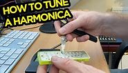 How to tune a harmonica