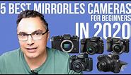 5 best mirrorless cameras for beginners in 2020