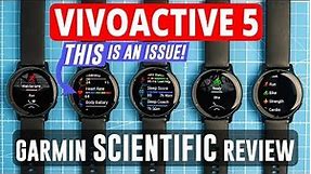 Garmin Vivoactive 5 : In-depth Scientific Test (Outshines the Venu 3?)