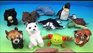 2018 NATIONAL GEOGRAPHIC FULL SET OF 10 McDONALDS HAPPY MEAL PLUSH COLLECTION VIDEO REVIEW