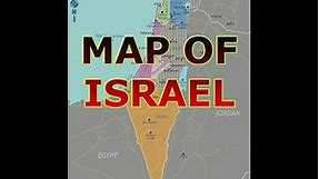 MAP OF ISRAEL