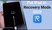 How to Put iPad in Recovery Mode 2024 (iOS 17) - Tenorshare ReiBoot