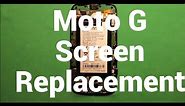 Moto G Screen Replacement Repair How To Change