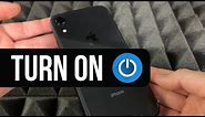How to Turn On iPhone XR