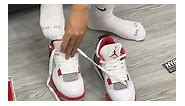 멋진 신발 Sneaker - JORDAN 4 FIRE RED- BEST 😍 Đẹp không có chỗ...