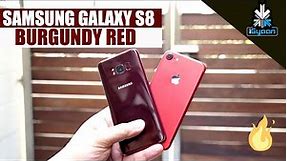 Samsung Galaxy S8 Burgundy Red Hands On