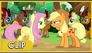 Applejack and Fluttershy Argue About the Kirin & Nirik - MLP: Friendship Is Magic [Season 8]