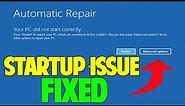 How to Fix Automatic Repair Loop and Startup Repair in Windows 10 - 5 WAYS