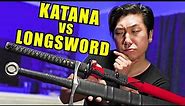 Katana VS Longsword - The Sad TRUTH!