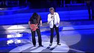 Rod Stewart & Santana Perform Live In Las Vegas
