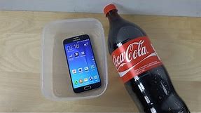 Samsung Galaxy S6 Coca-Cola - Test (4K)