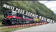 White Pass Scenic Railway Train Experience In Skagway, Alaska | Quantum of the Seas | July 2022