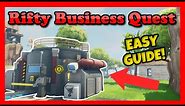 Complete 1 Deliver The Bomb Mission | Rifty Business Main Quest Fortnite Save The World