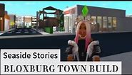 Bloxburg town build - 711 Chipotle Chuck E. Cheese Dunkin Donunts - Roblox