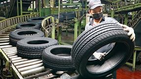 Satisfying! Process of CR-S Car Tires Mass Production / CR-S汽車輪胎量產工廠 - Taiwan Tire Factory