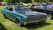 The Untold Story of the First Generation Dodge Charger: 10 Facts You Never Knew!
