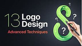 13 Advanced Logo Design Techniques YOU NEED TO KNOW!