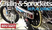Motorcycle Chain & Sprockets Replacement