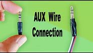 How to connect wire to AUX Pin easily instructable|| Instructable || By SelfTech Projects