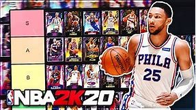 RANKING THE BEST PLAYERS IN NBA 2K20 MyTEAM!! (TIER LIST January)