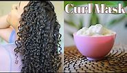 DIY Curl Cream Hair Mask for Moisture, Growth & Definition