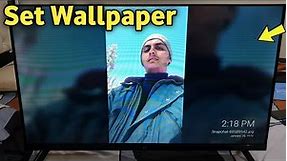 How To Set Wallpapers on Android TV by ( Screen Saver )