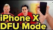 DFU Mode On iPhone X: How To Enter It & Restore! (Works For iPhone 8 / 8 Plus Too!)