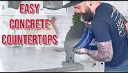 Easy Concrete Countertops | Concrete Countertops How To