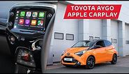 Apple CarPlay in the Toyota AYGO (now available in the x-play)