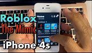 Roblox The Mimic di iPhone 4s iOS 9.3.6 Bulan mei 2022