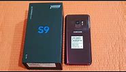 Samsung Galaxy S9 - Unboxing!! ( BURGUNDY RED )