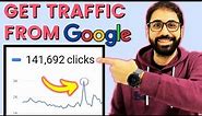 10 STEPS to get Tons of Free Traffic from Google
