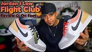 Jordan 1 Low Flight Club - Review & On Feet (Lace Swap)