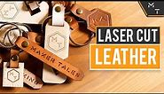 Experimenting - Leather Laser Cutting Techniques - Mini How To Tutorial