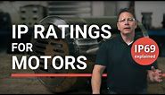IP Ratings for Motors