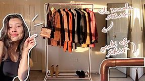 DIY COPPER PIPE CLOTHING RACK w/ blueprints and measurements