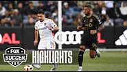 LAFC vs LA Galaxy Highlights | MLS on FOX