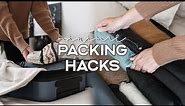 25 Minimalist Packing Hacks | How to Pack Better, Organization Tips & Travel Essentials
