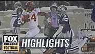 Abu Sama III GOES OFF for 276 rushing yards and THREE TDs in Iowa State's victory | CFB on FOX