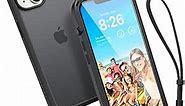 Catalyst Influence Case for iPhone 14, 2.5X Higher Drop Protection, Fingerprint Resistant, Durable, Easy to Clean and Install, 30% Louder Forward Audio, Lanyard Included - Stealth Black