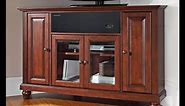 Cherry Wood TV Stands For Flat Screens