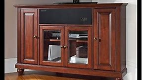Cherry Wood TV Stands For Flat Screens