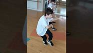 Children's Kung Fu Practicing Stances Northern Praying Mantis kung Fu Sifu Bryan