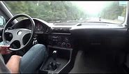 BMW 525 i E 34 Driving (2)