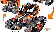 STEM Remote Control Building Kit - BIRANCO. 3 in 1 RC Tracked Racer/Tank/Robot Engineering Toys, Science Construction Play Set, Toy Car Christmas for Boys & Girls Age 8-12 (392pcs)