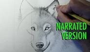 How to Draw a Wolf (Narrated)