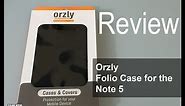 Orzly Folio Case for the Samsung Galaxy Note 5