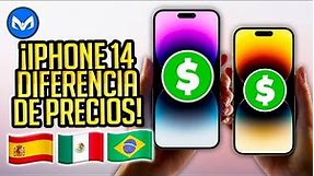 iPhone 14 PRO MAX PRECIOS POR PAIS!!!! (EN QUE PAIS ES MAS CARA Y MAS BARATO??)